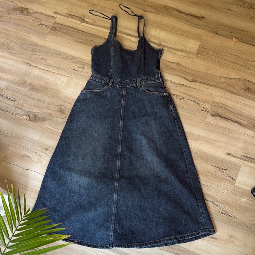 Zara Blue Classic Straight Jeans